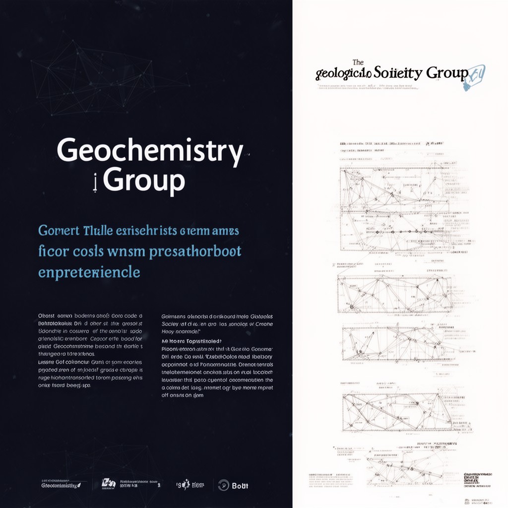 AI-generated illustration of Geochemistry Group
