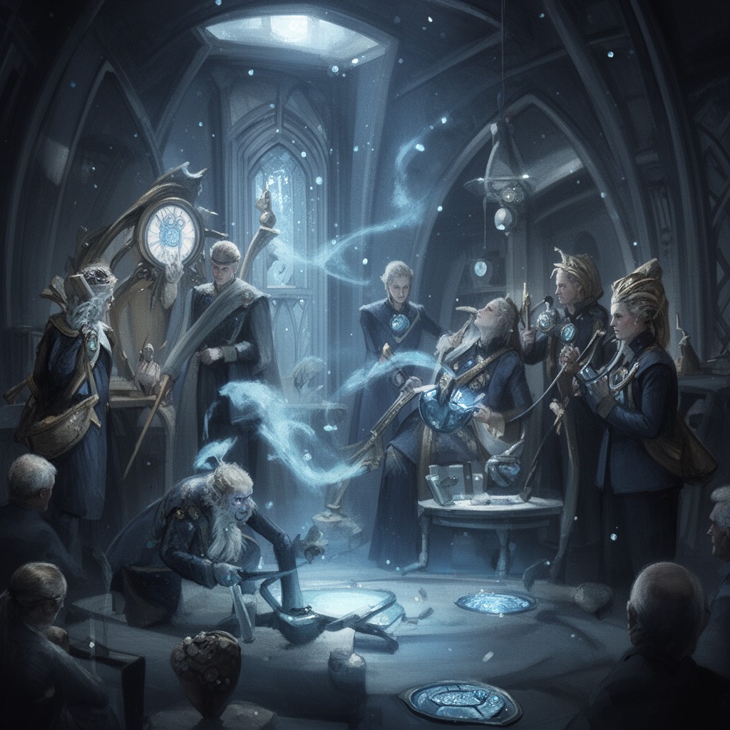 AI-generated illustration of Cerulean Chapter