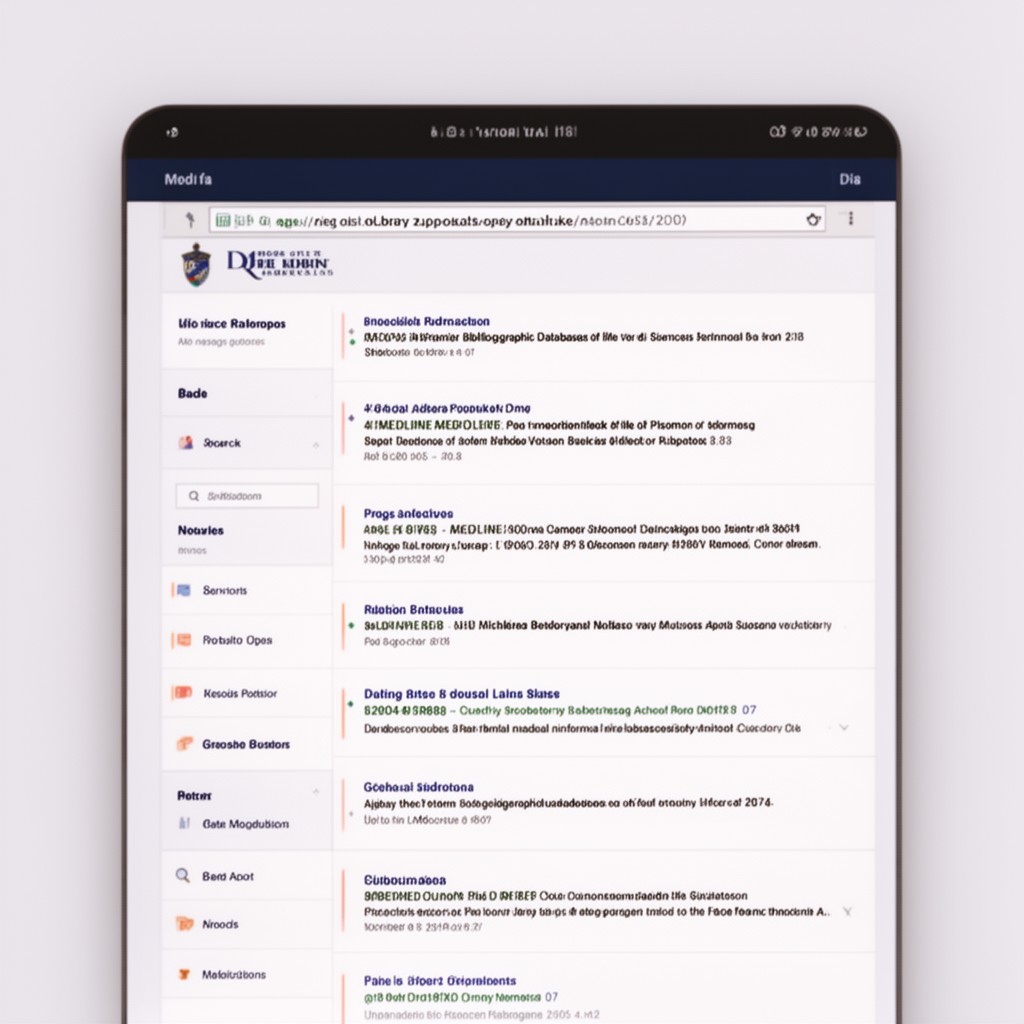 AI-generated illustration of MEDLINE