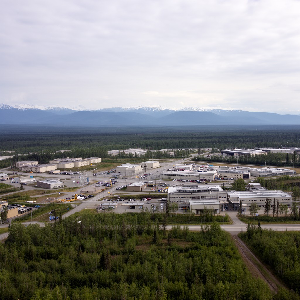 AI-generated illustration of Fort Wainwright