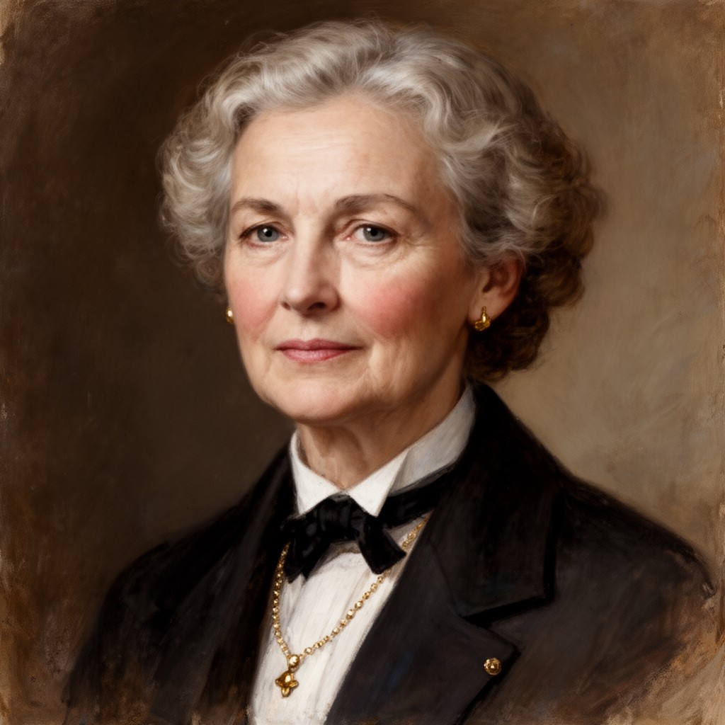 AI-generated illustration of Margaret Carnegie Miller
