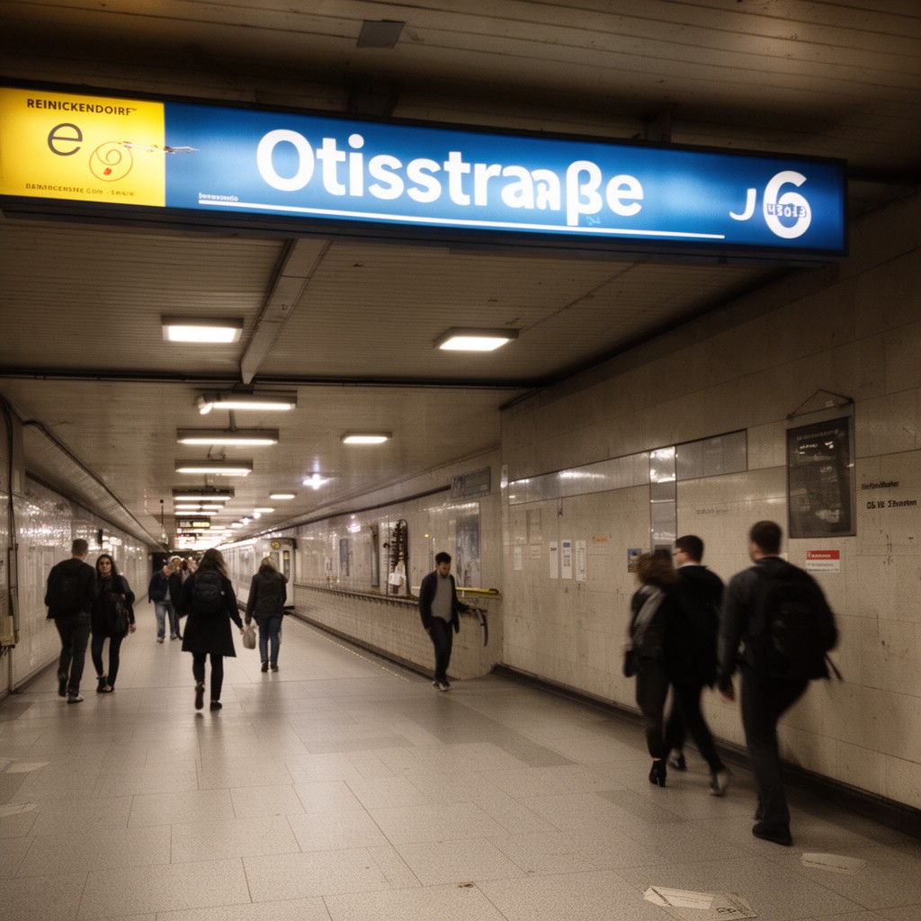 AI-generated illustration of Otisstraße