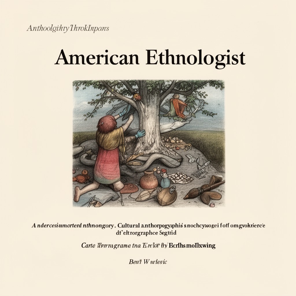 AI-generated illustration of American Ethnologist