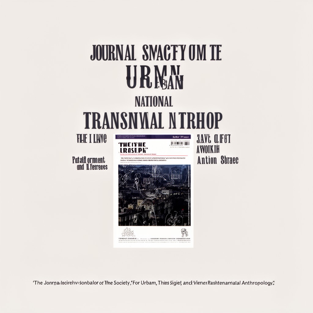AI-generated illustration of Journal of the Society for Urban, National, and Transnational Anthropology