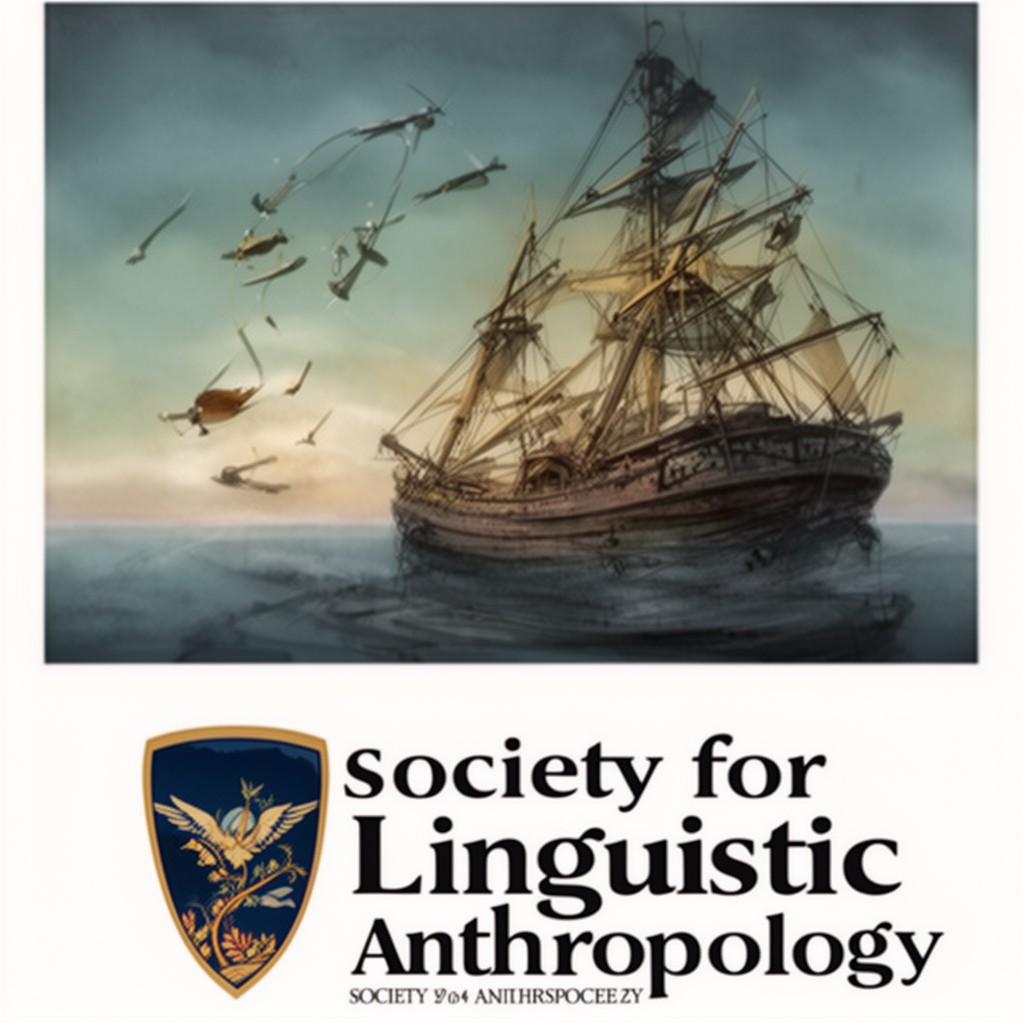 AI-generated illustration of Society for Linguistic Anthropology