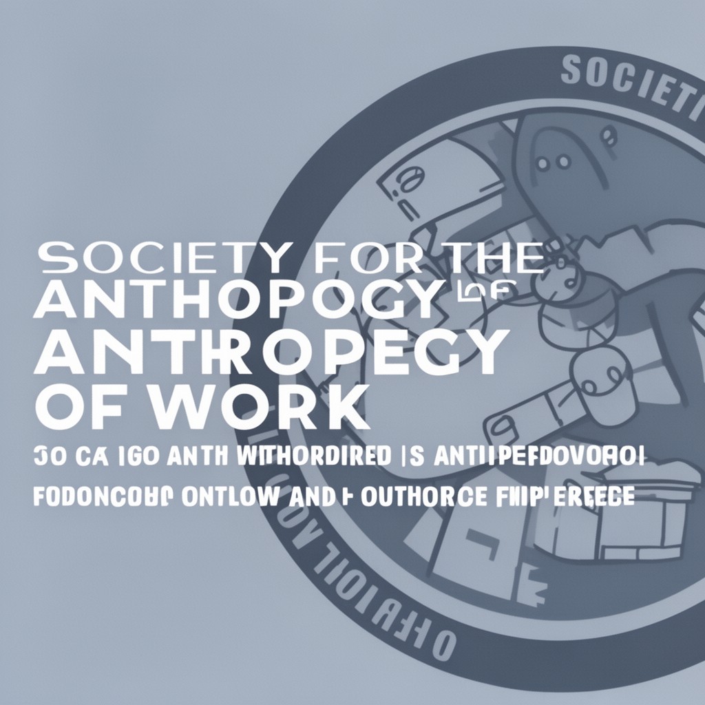 AI-generated illustration of Society for the Anthropology of Work