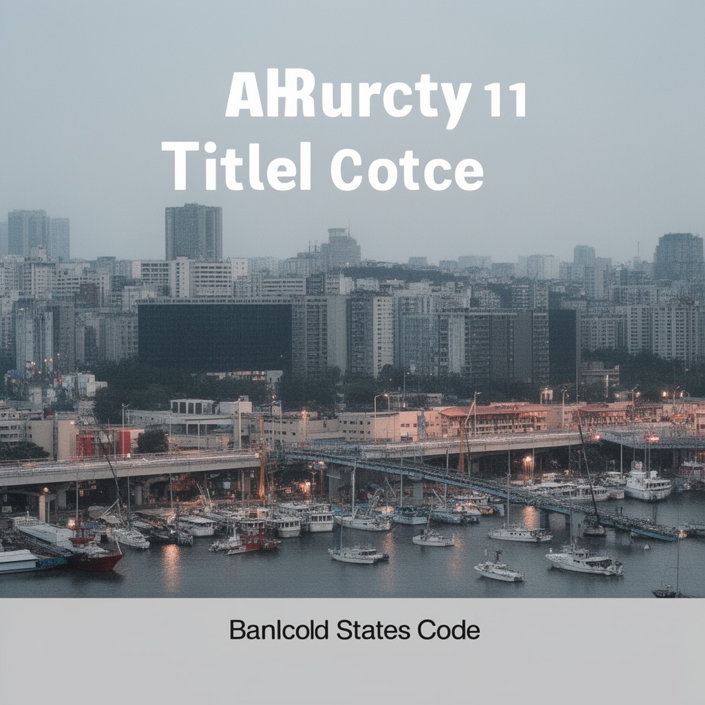 AI-generated illustration of Title 11 of the United States Code