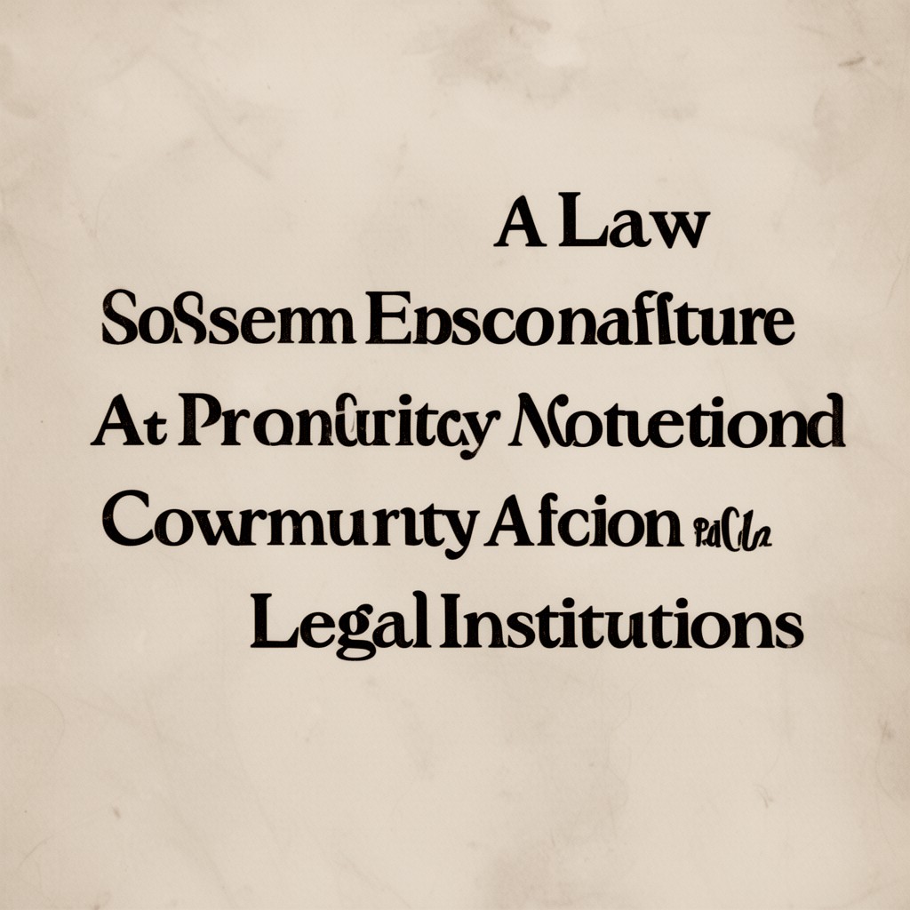 AI-generated illustration of Law