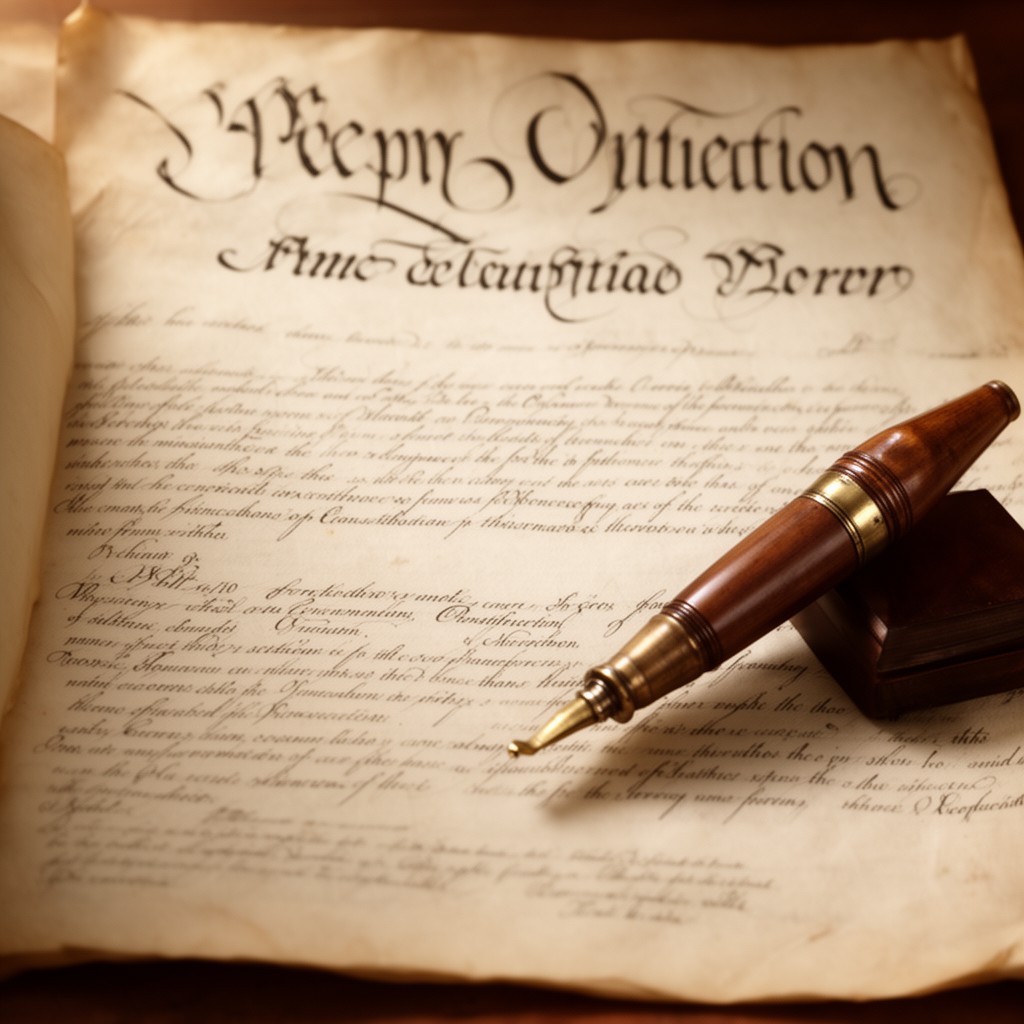 AI-generated illustration of Pennsylvania Constitution