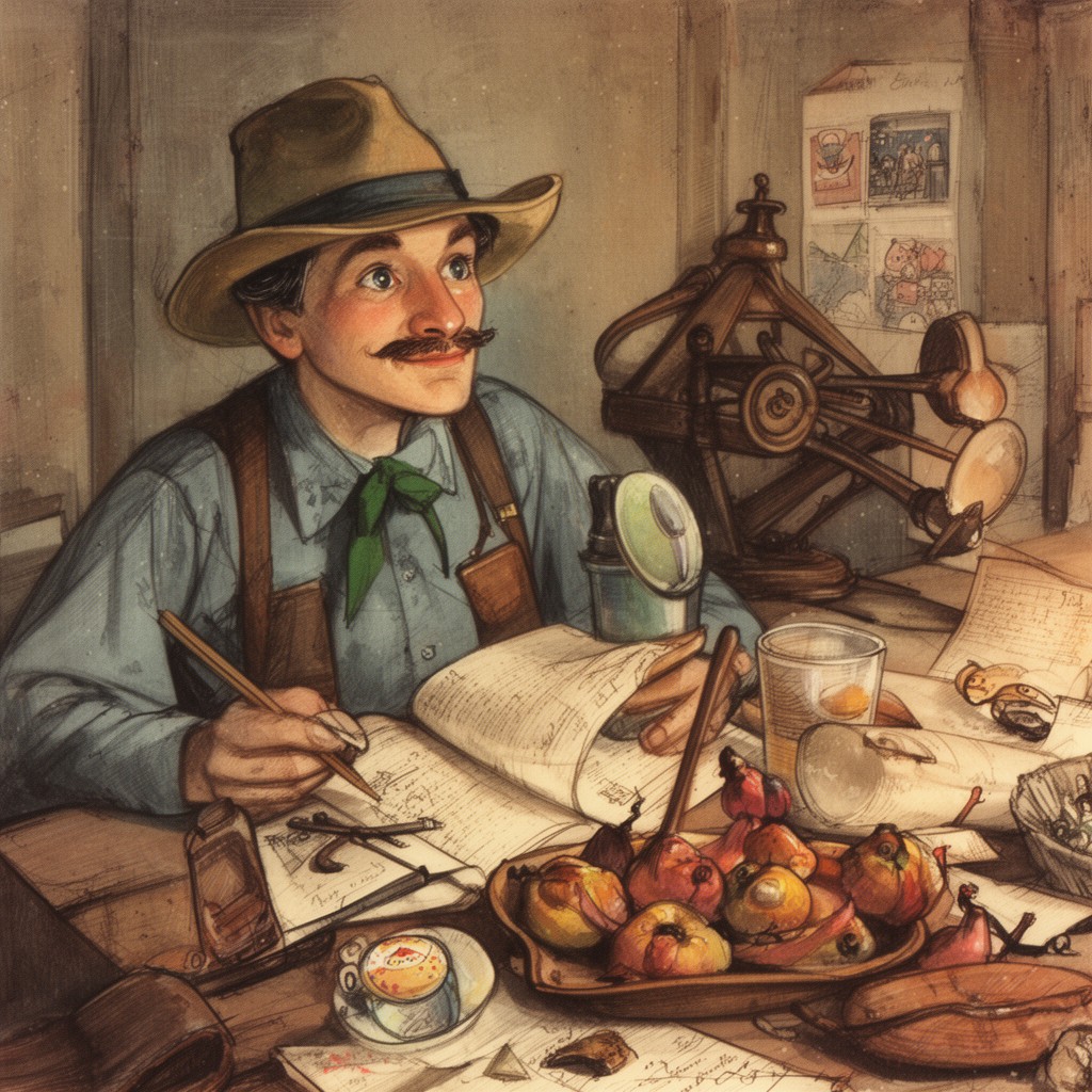 AI-generated illustration of Joe Harper