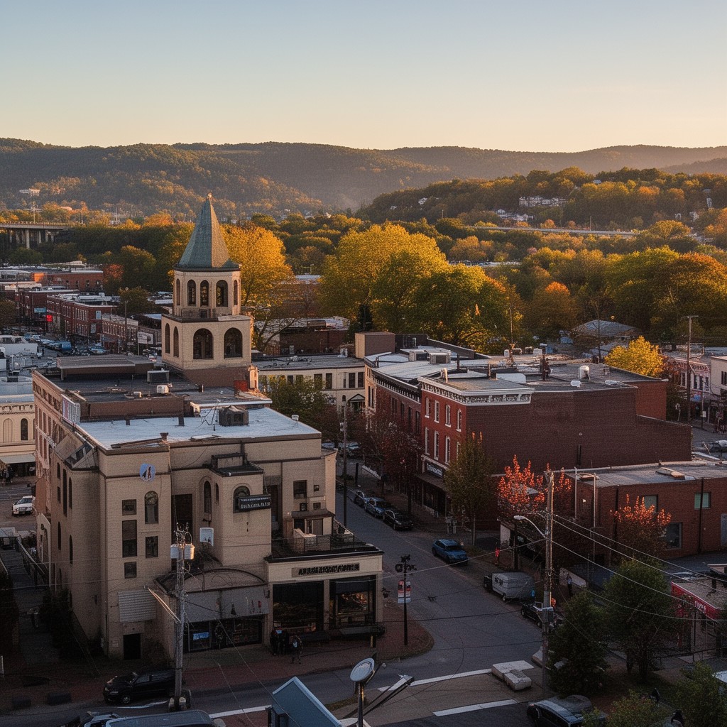 AI-generated illustration of Salem, New Hampshire