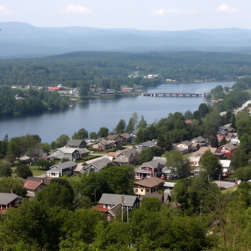 AI-generated illustration of Otsego County, New York