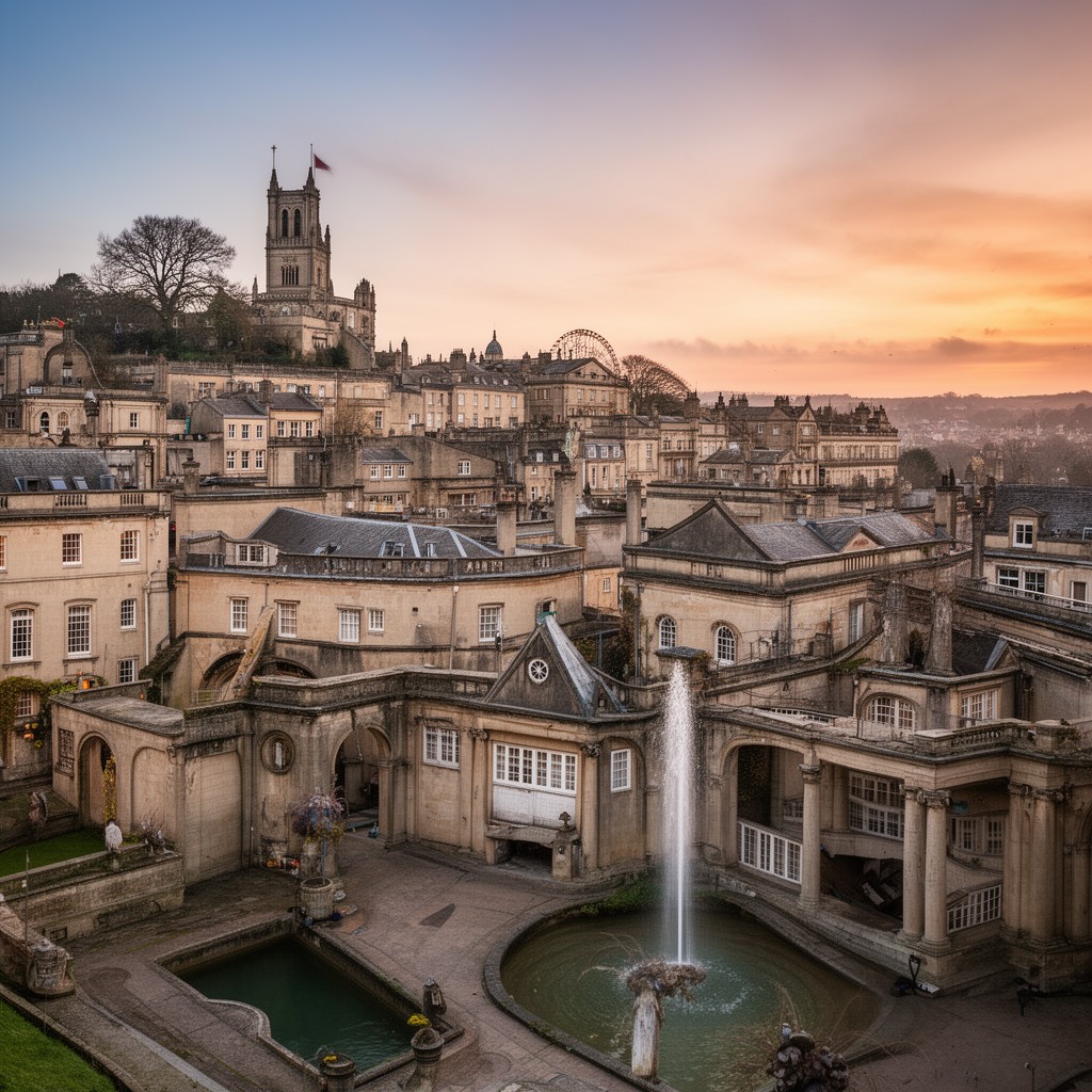 AI-generated illustration of Bath