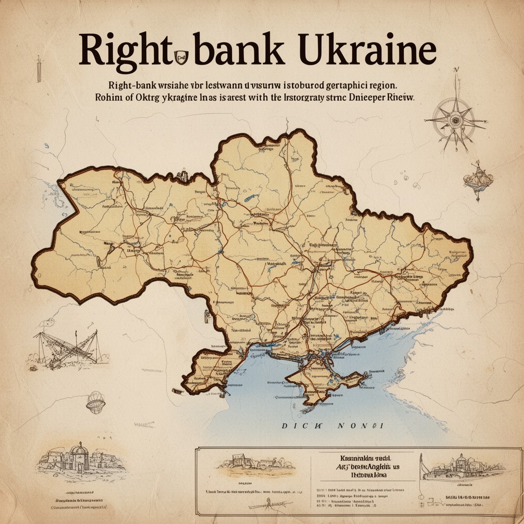 AI-generated illustration of Right-bank Ukraine