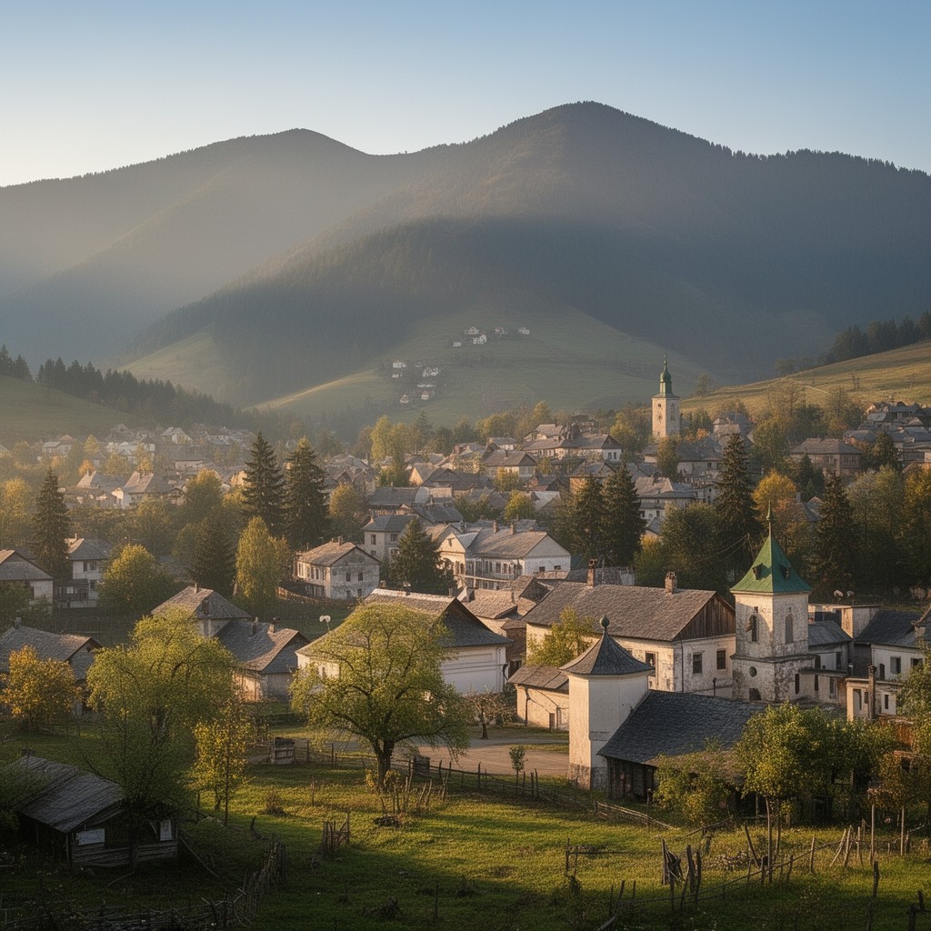 AI-generated illustration of Carpatho-Ukraine