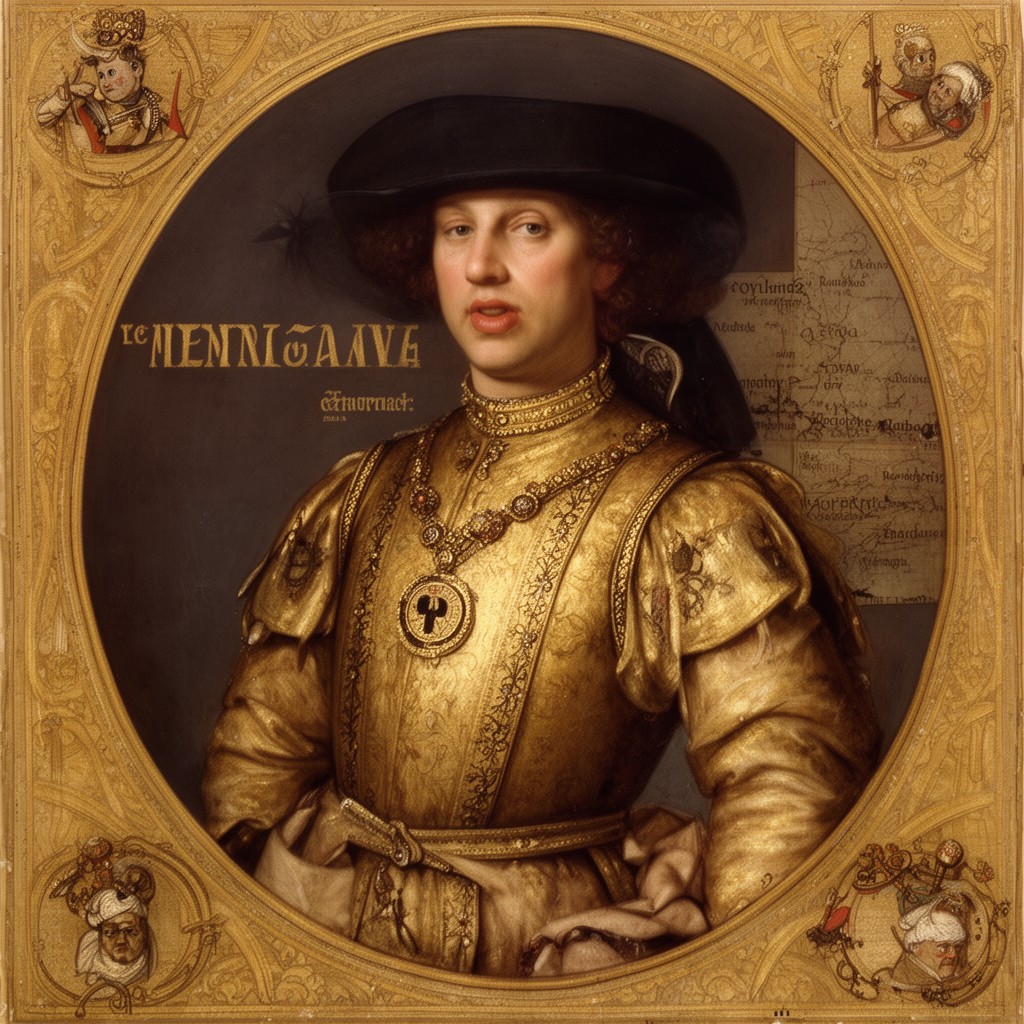 AI-generated illustration of Margrave of Moravia