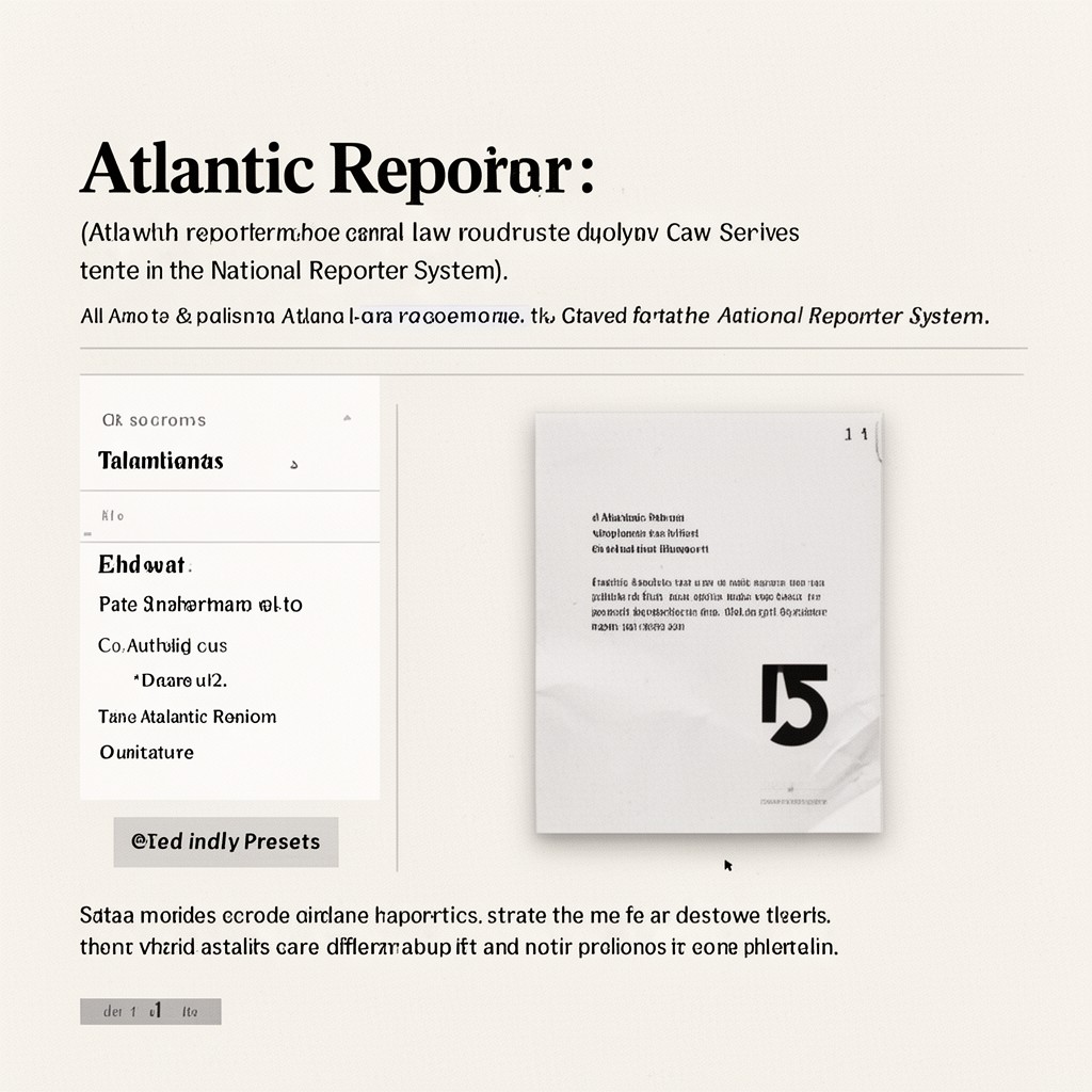 AI-generated illustration of Atlantic Reporter