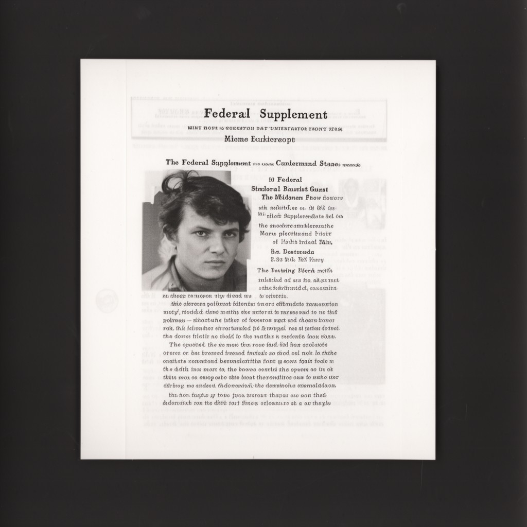 AI-generated illustration of Federal Supplement