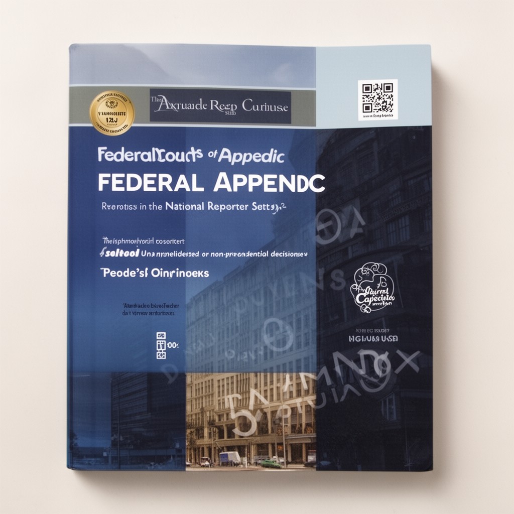 AI-generated illustration of Federal Appendix