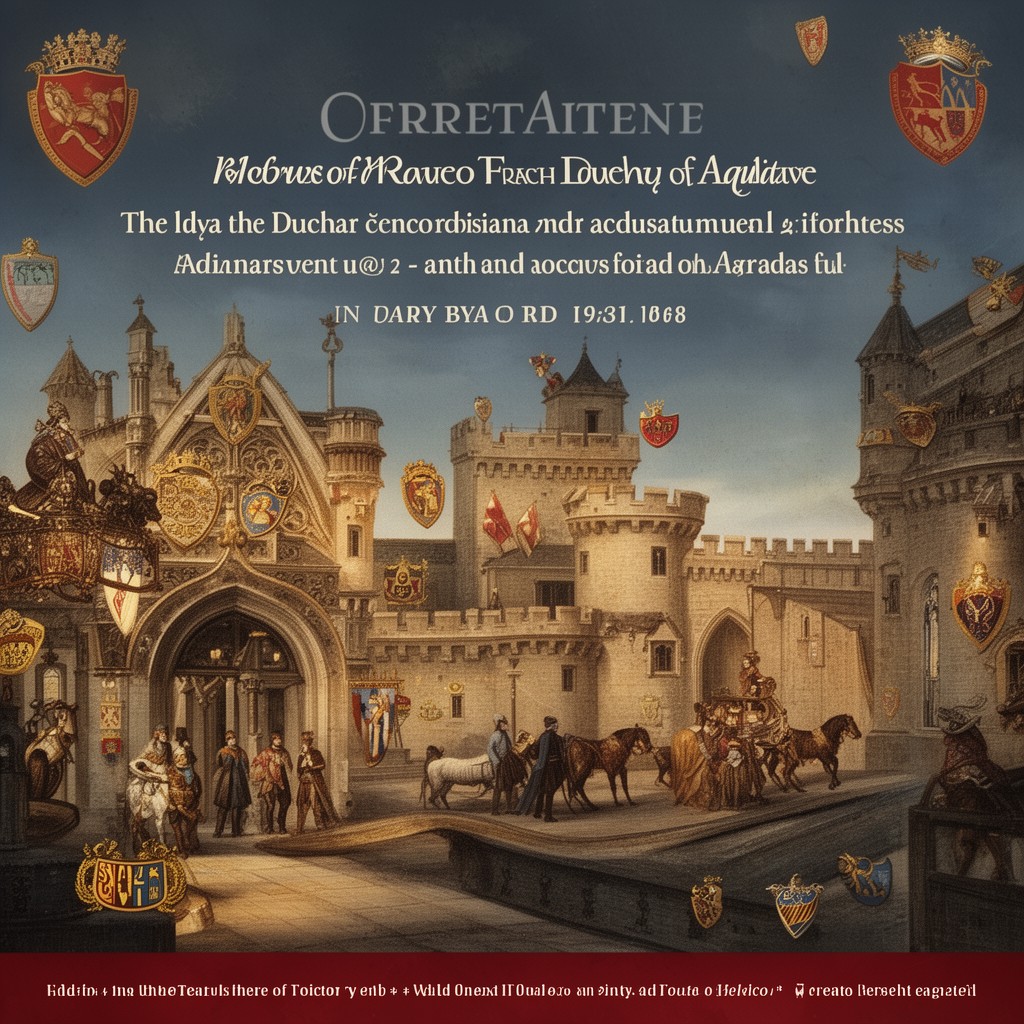AI-generated illustration of House of Poitiers
