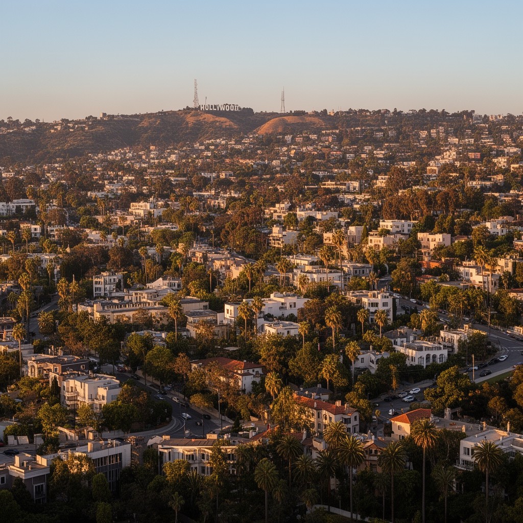 AI-generated illustration of Hollywood Heights