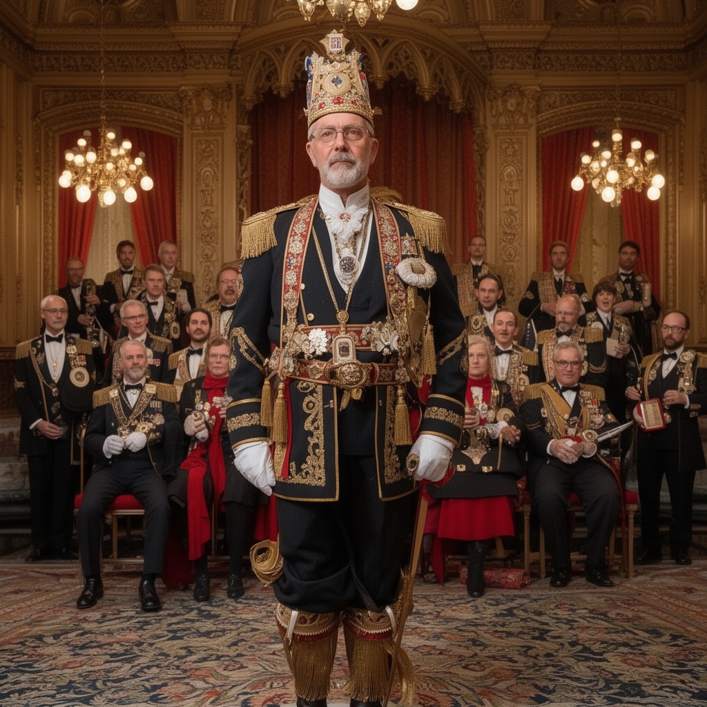 AI-generated illustration of Lord Mayor of Birmingham