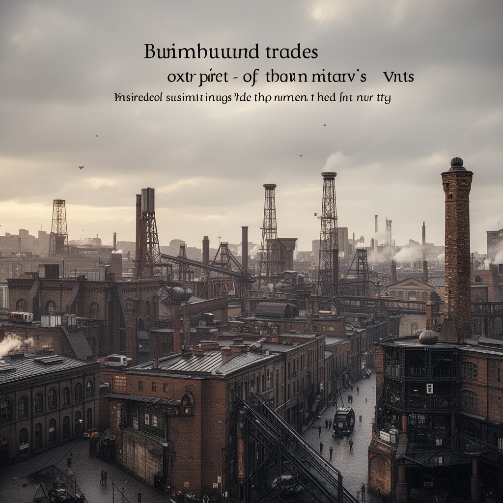 AI-generated illustration of the city of a thousand trades