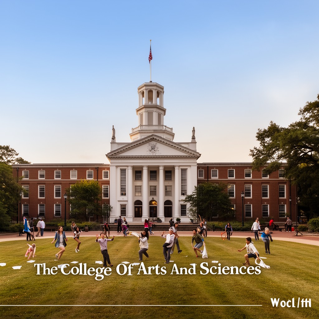 AI-generated illustration of College of Arts and Sciences