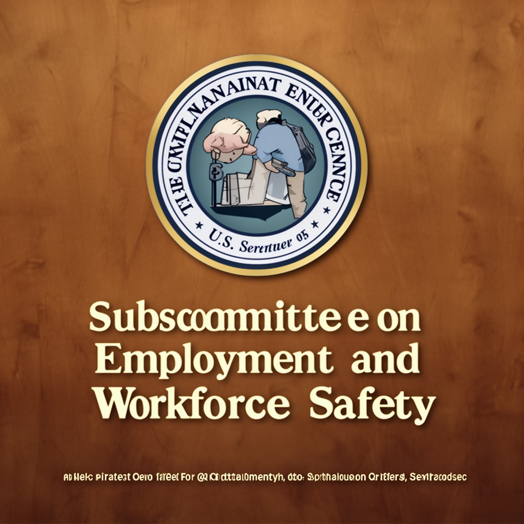 AI-generated illustration of Subcommittee on Employment and Workforce Safety