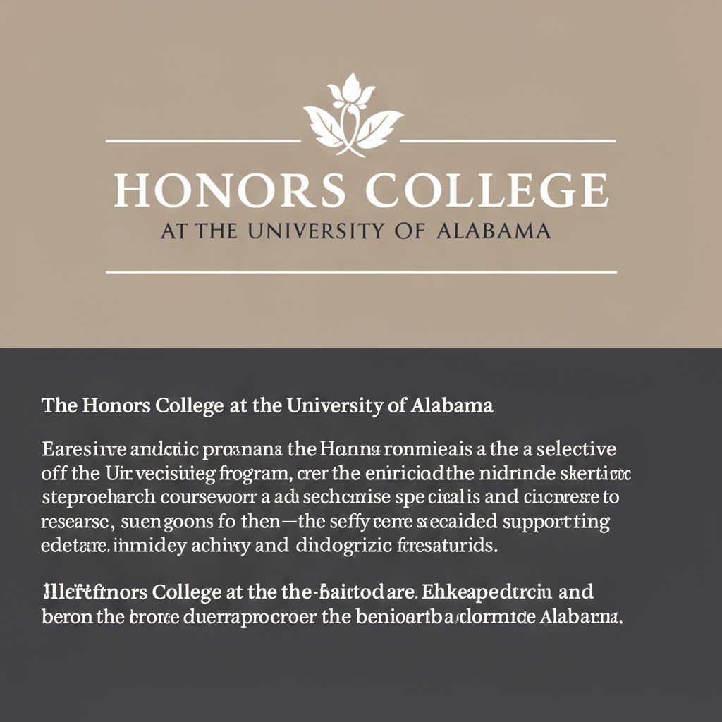 AI-generated illustration of Honors College