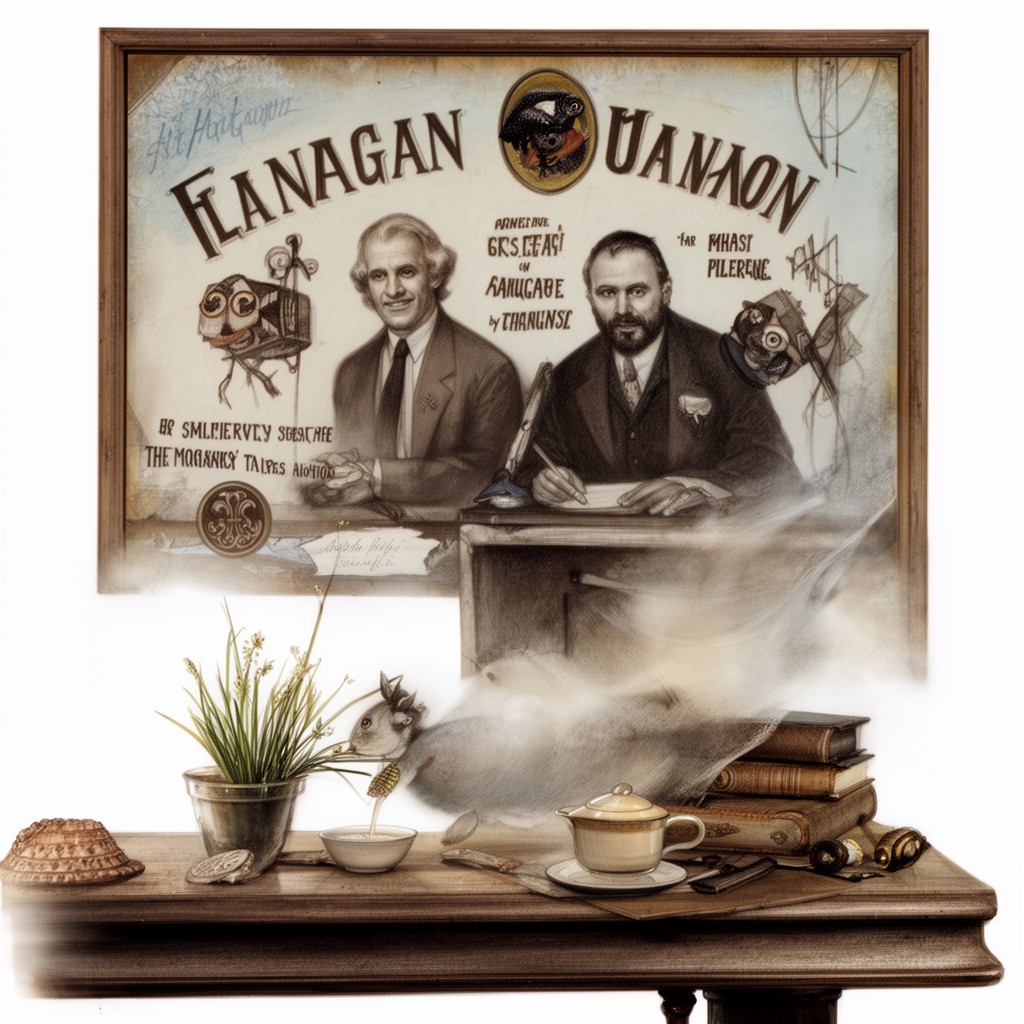 AI-generated illustration of Flanagan
