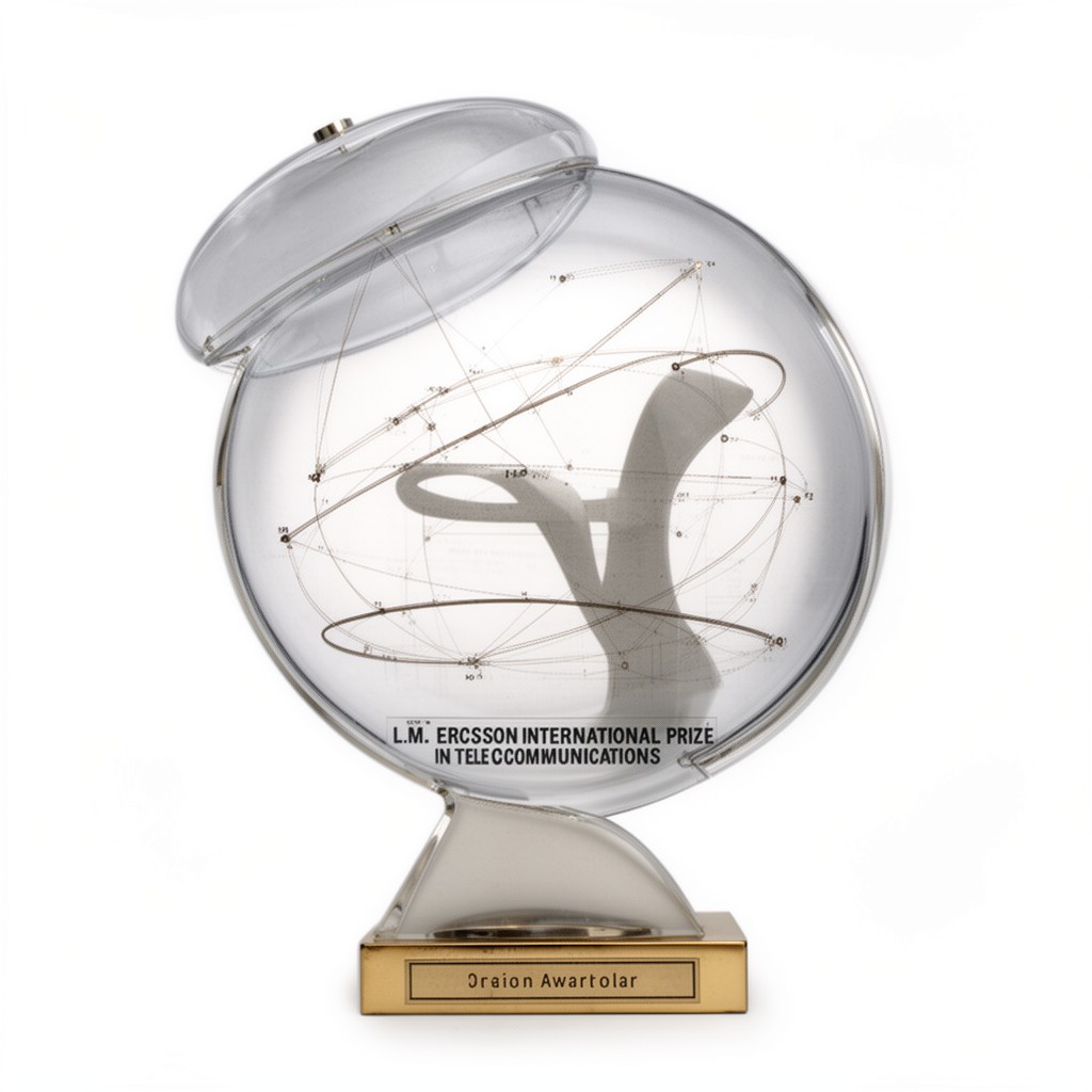 AI-generated illustration of L.M. Ericsson International Prize in Telecommunications