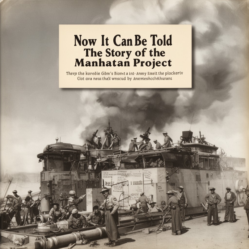 AI-generated illustration of Now It Can Be Told: The Story of the Manhattan Project