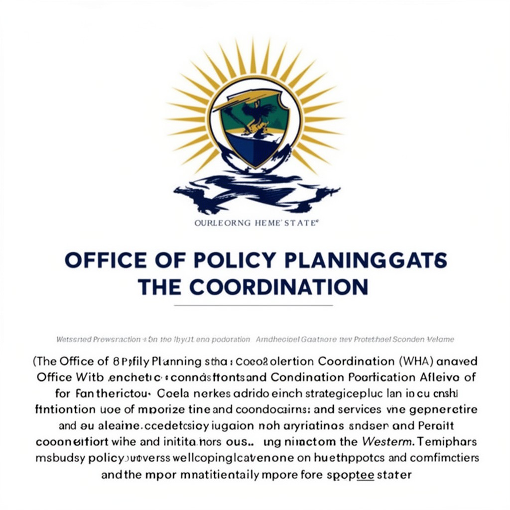 AI-generated illustration of Office of Policy Planning and Coordination (WHA)