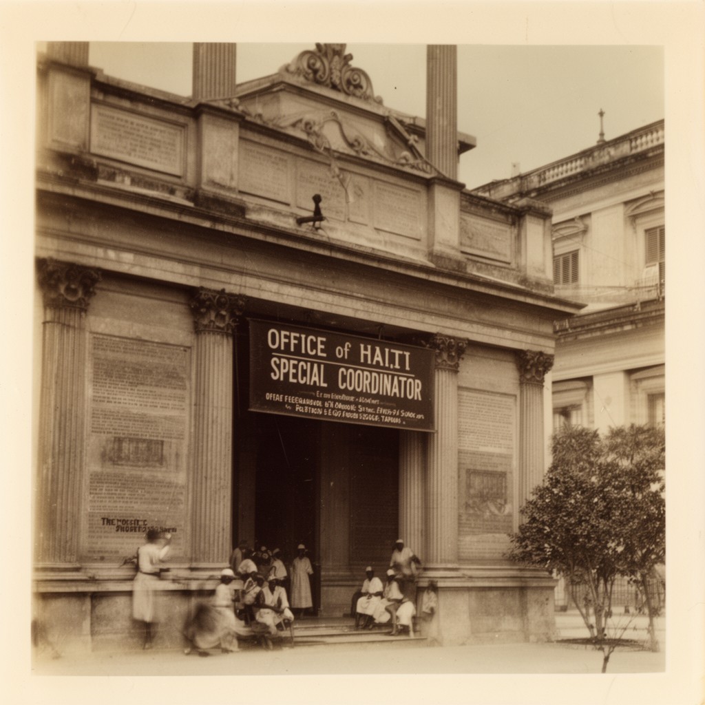 AI-generated illustration of Office of Haiti Special Coordinator (historical/periodic)
