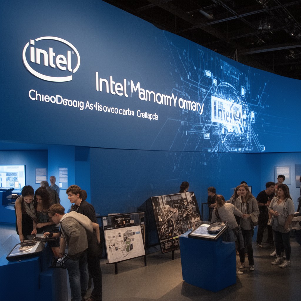 AI-generated illustration of Intel Museum