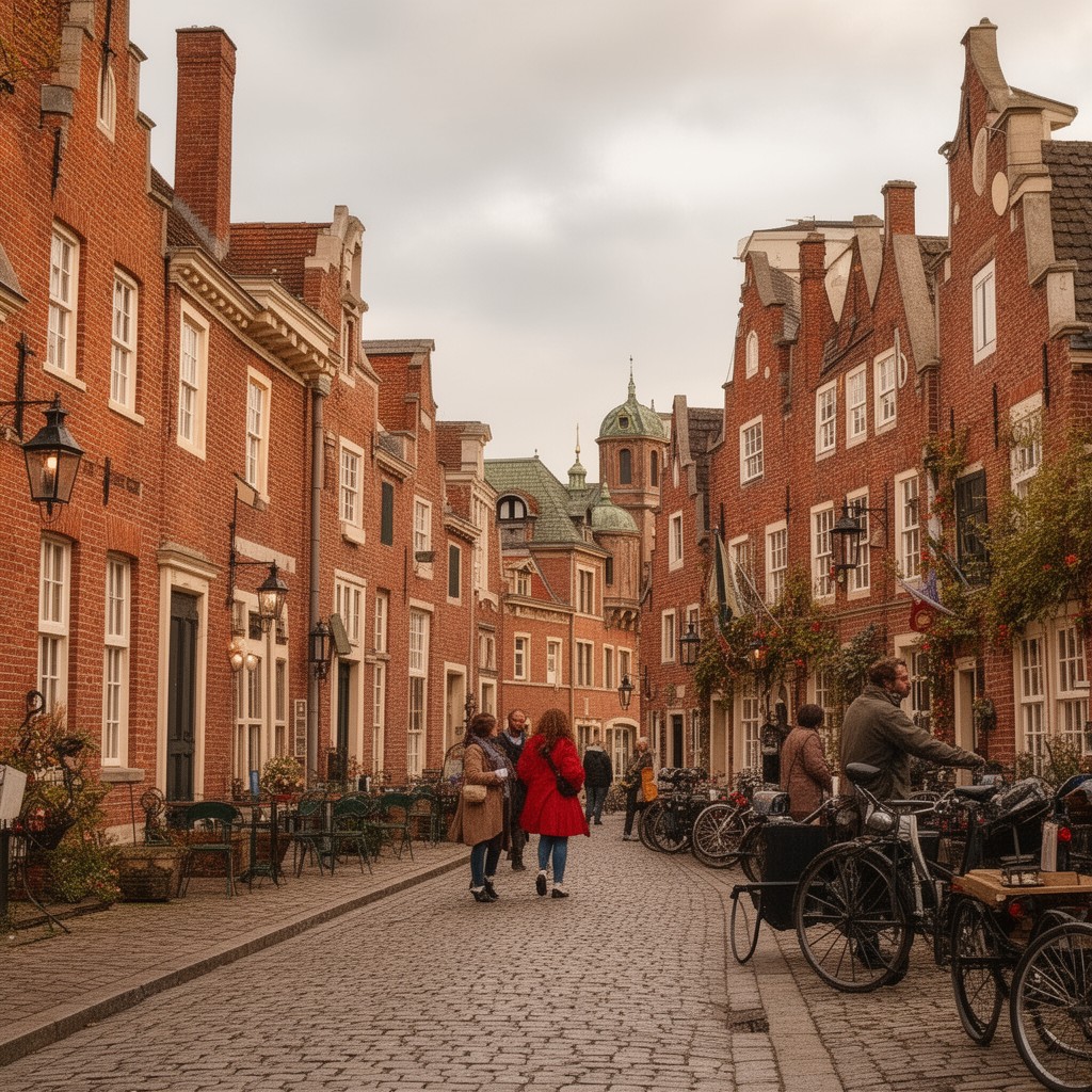 AI-generated illustration of Dutch Quarter