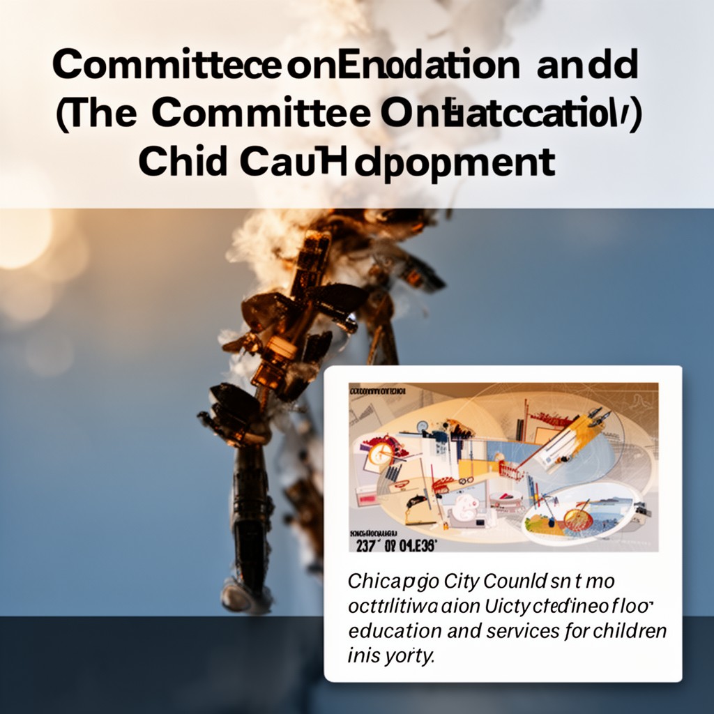 AI-generated illustration of Committee on Education and Child Development