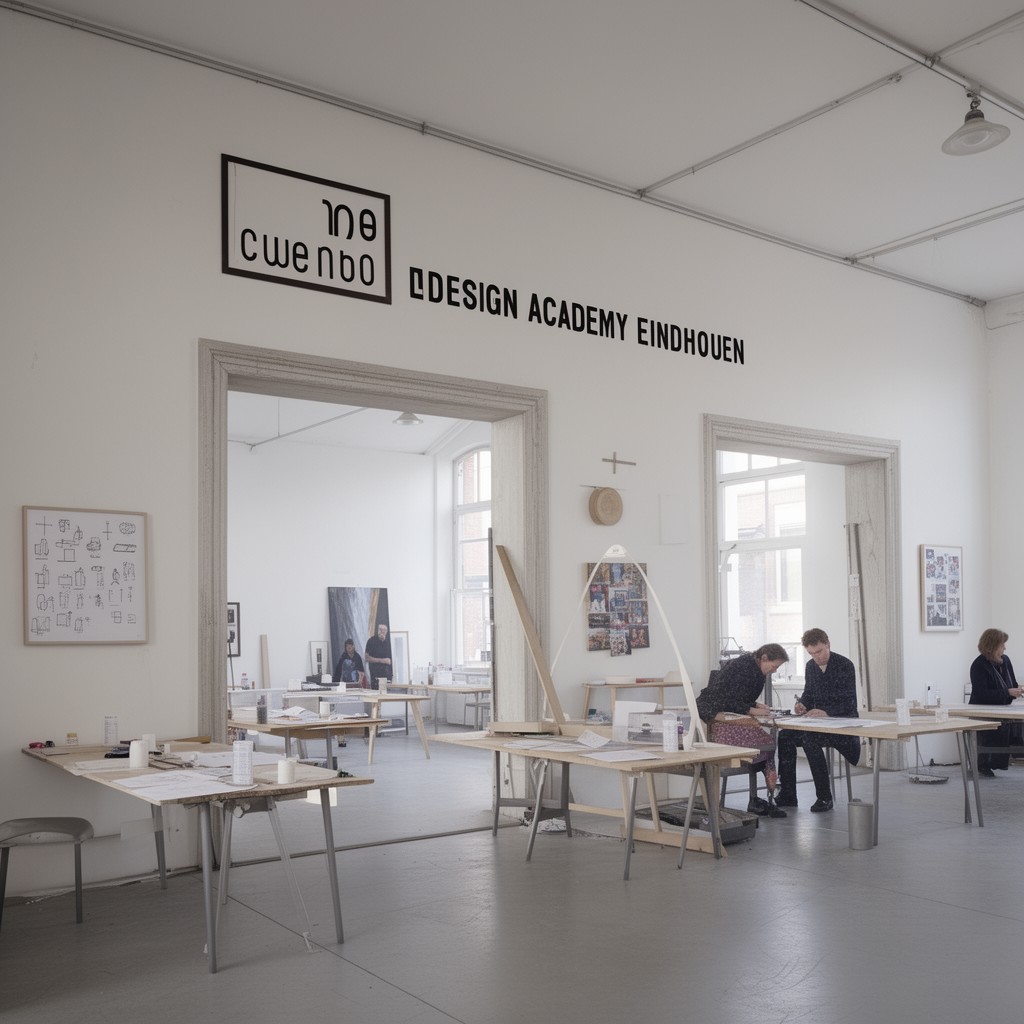 AI-generated illustration of Design Academy Eindhoven