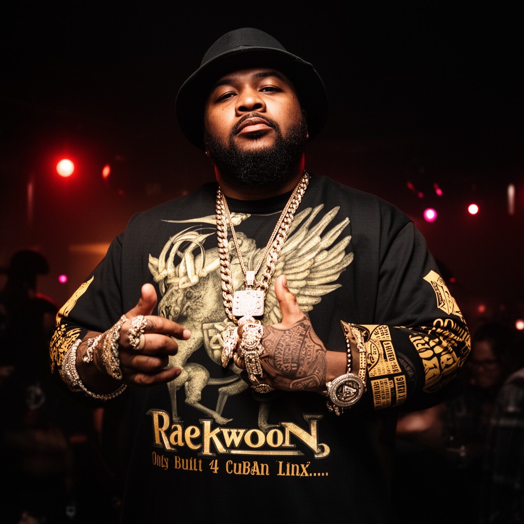 AI-generated illustration of Raekwon
