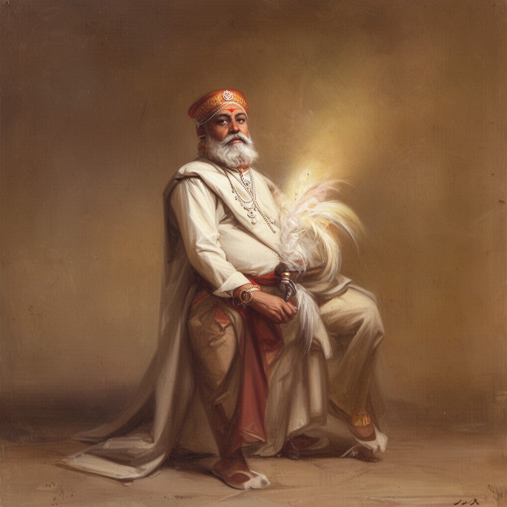 AI-generated illustration of Moropant Tambe