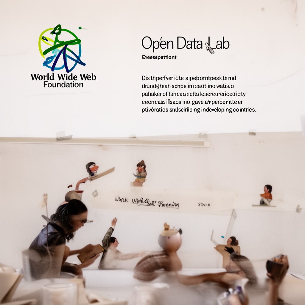 AI-generated illustration of Open Data Lab