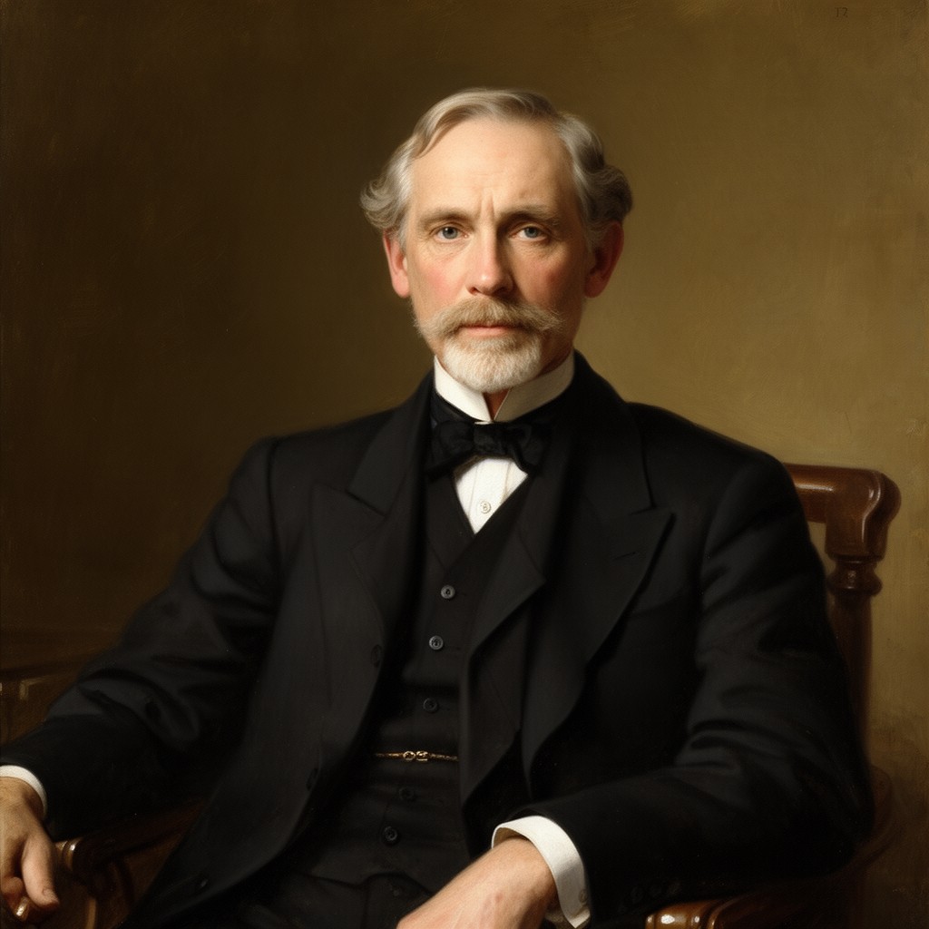 AI-generated illustration of Edward Cadogan