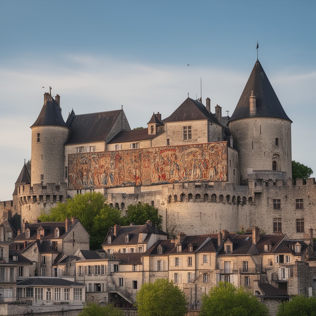 AI-generated illustration of Angers