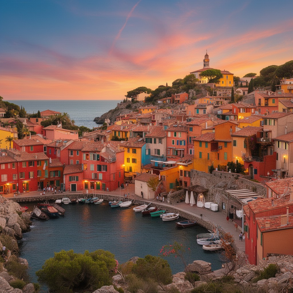 AI-generated illustration of Collioure