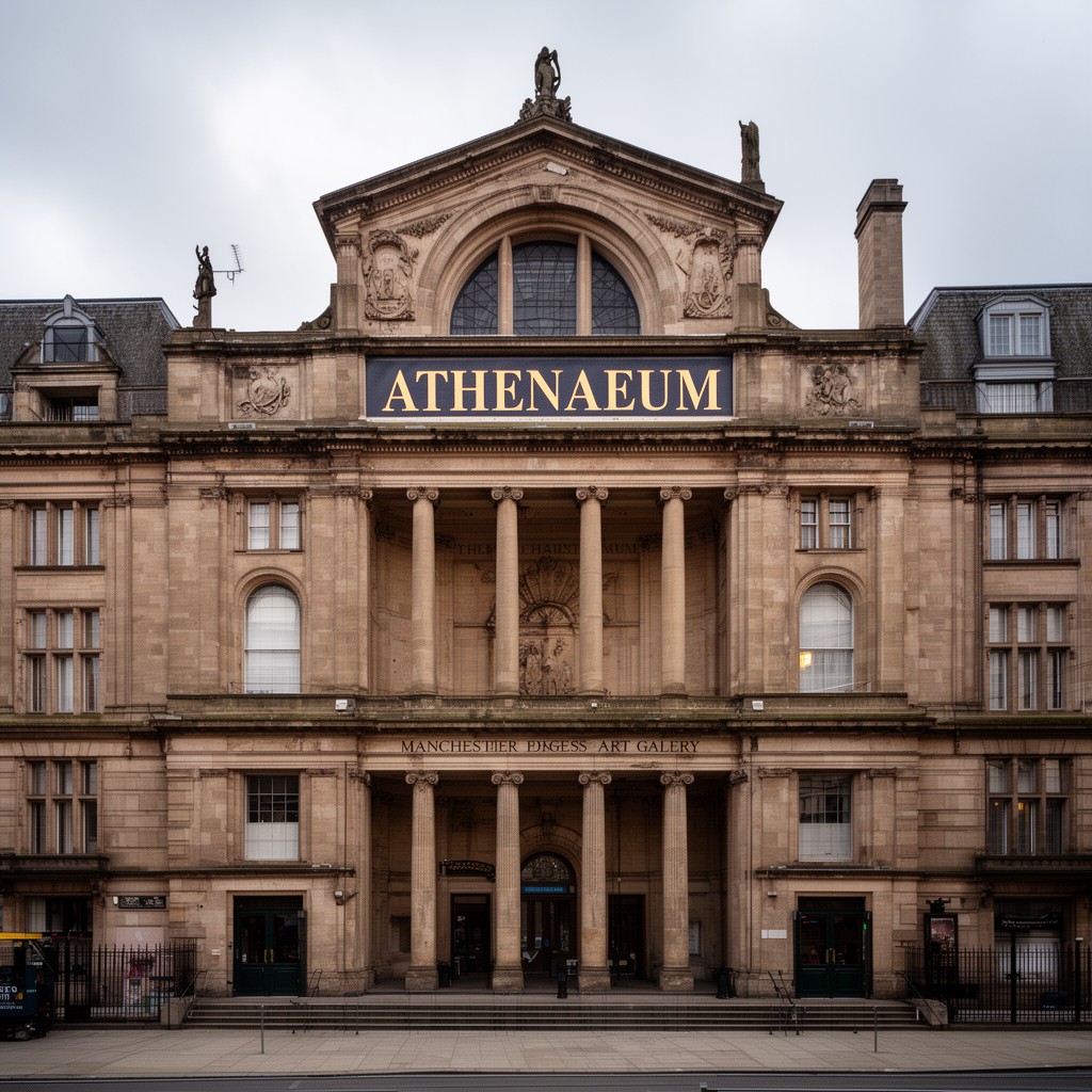 AI-generated illustration of Athenaeum building