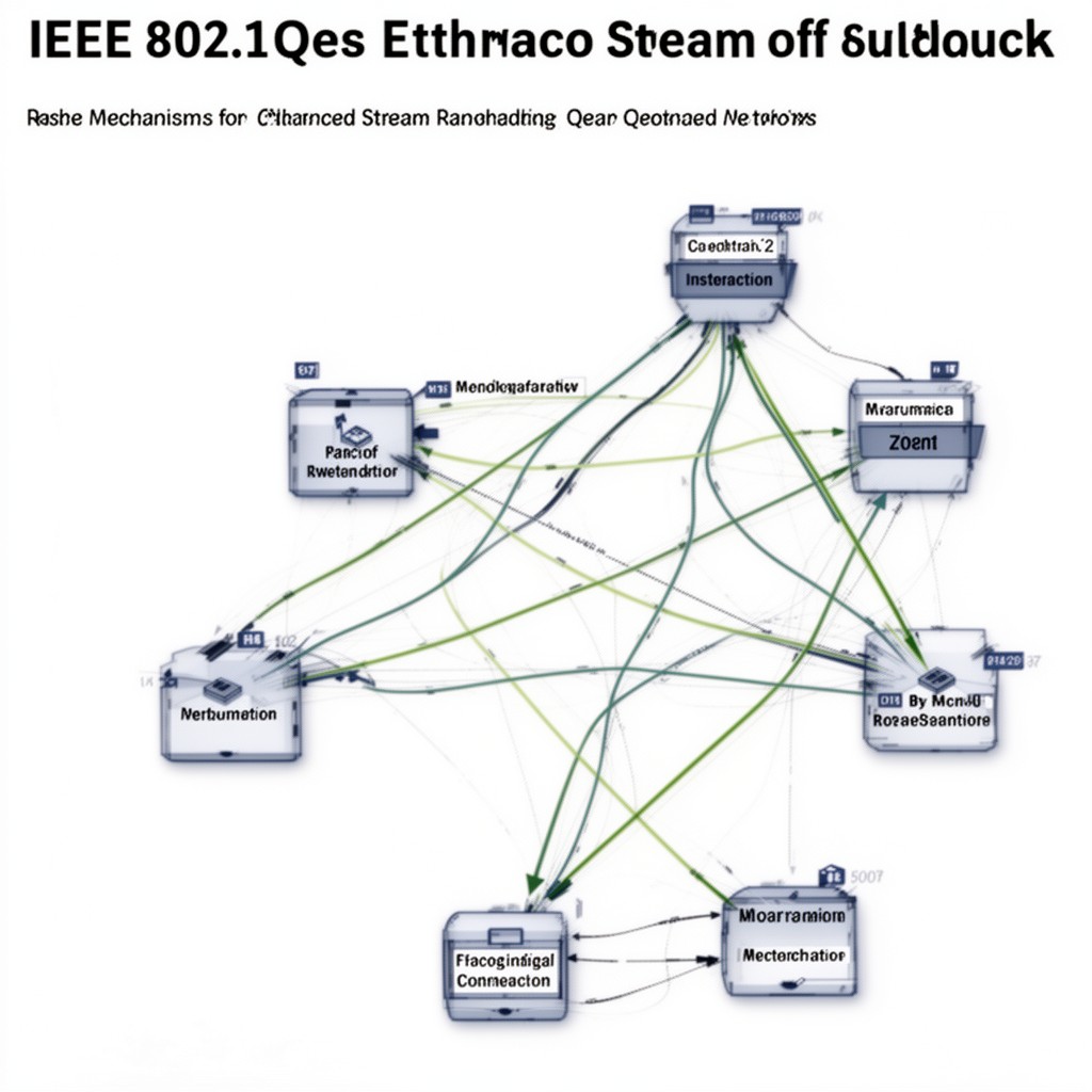 AI-generated illustration of IEEE 802.1Qes