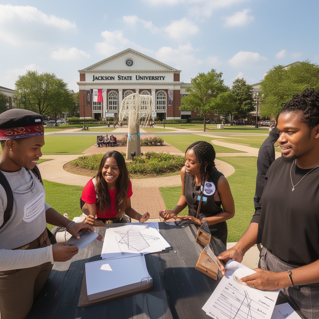 AI-generated illustration of Jackson State University