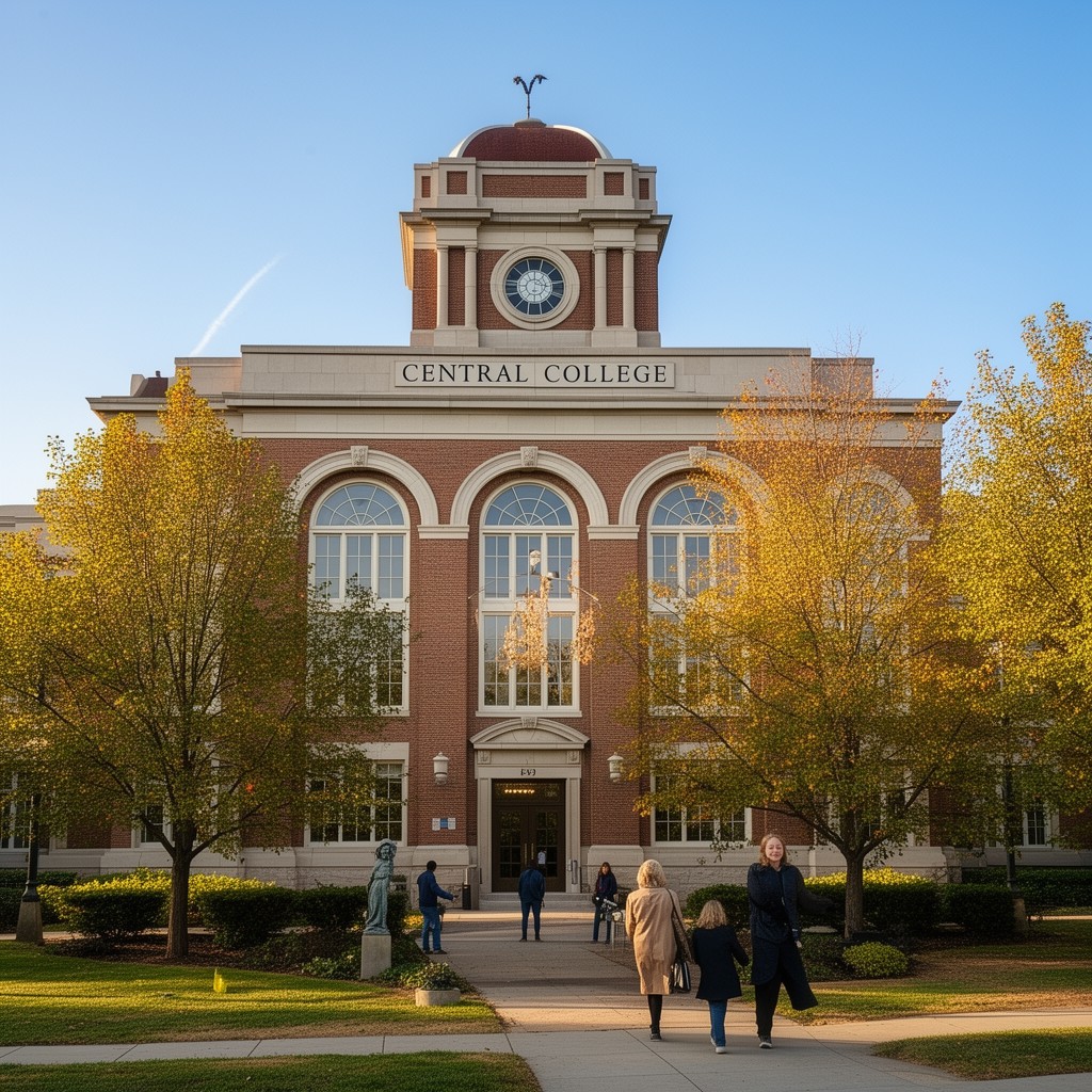 AI-generated illustration of Central College