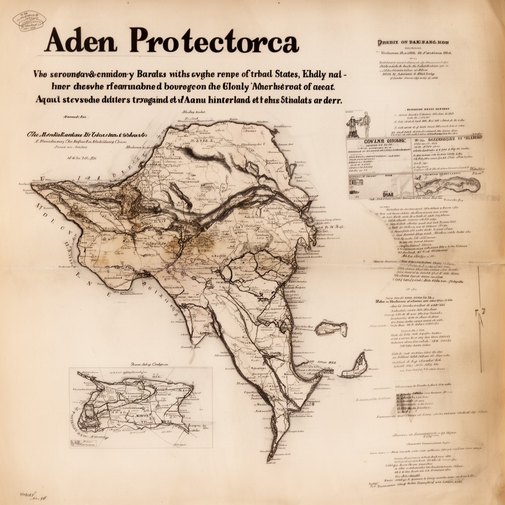 AI-generated illustration of Aden Protectorate